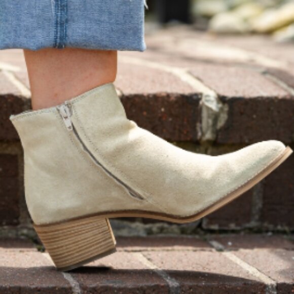 new Paul Green Vienna Chelsea Boot (Women) black soft suede (251) - Picture 9 of 13